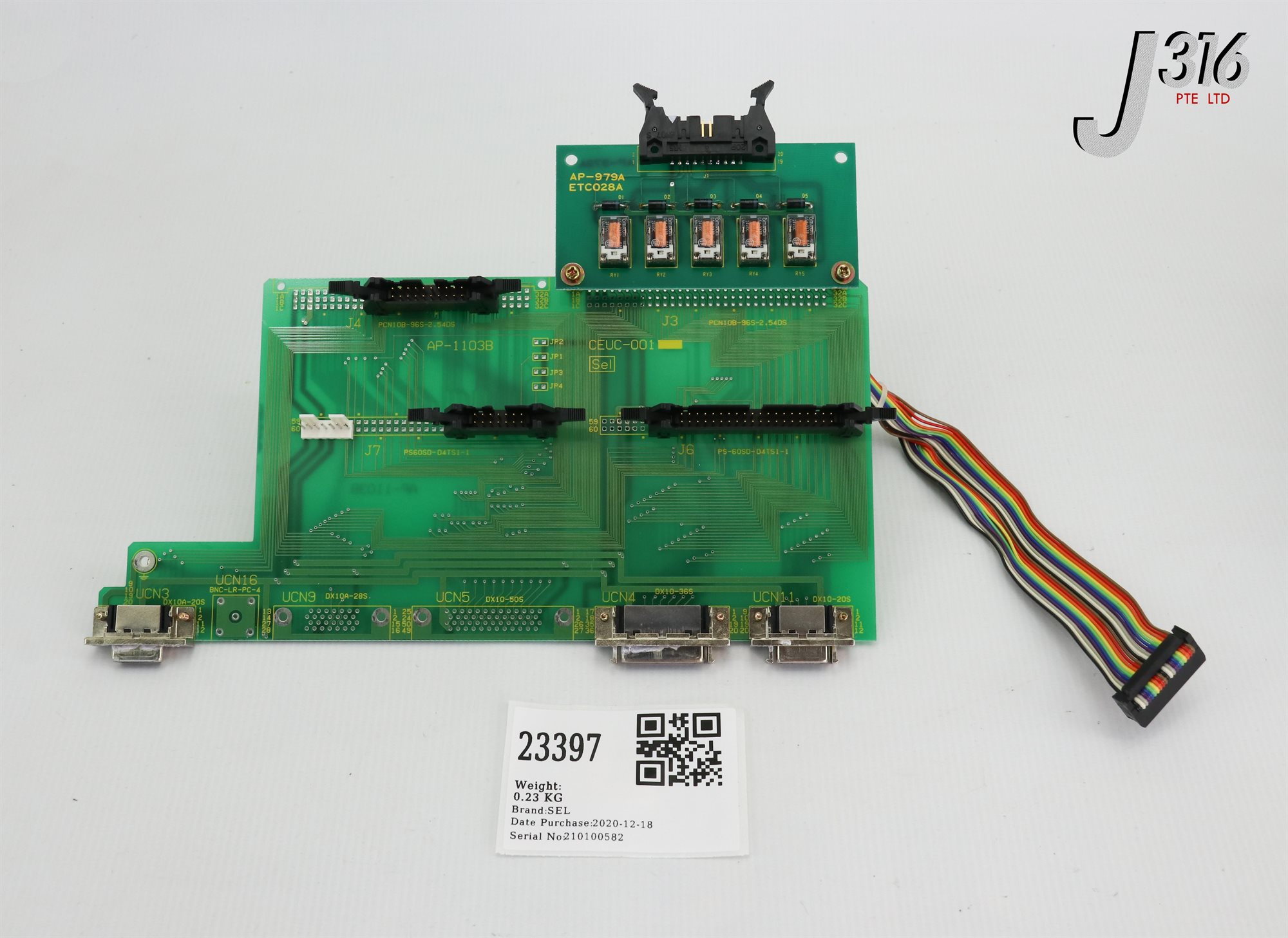 23397 SEL PCB ASSY, AP-1103B W/ PCB AP-979A, ETC028A CEUC-001 | eBay